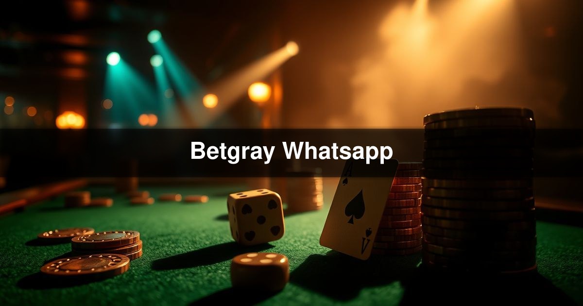 Betgray Whatsapp